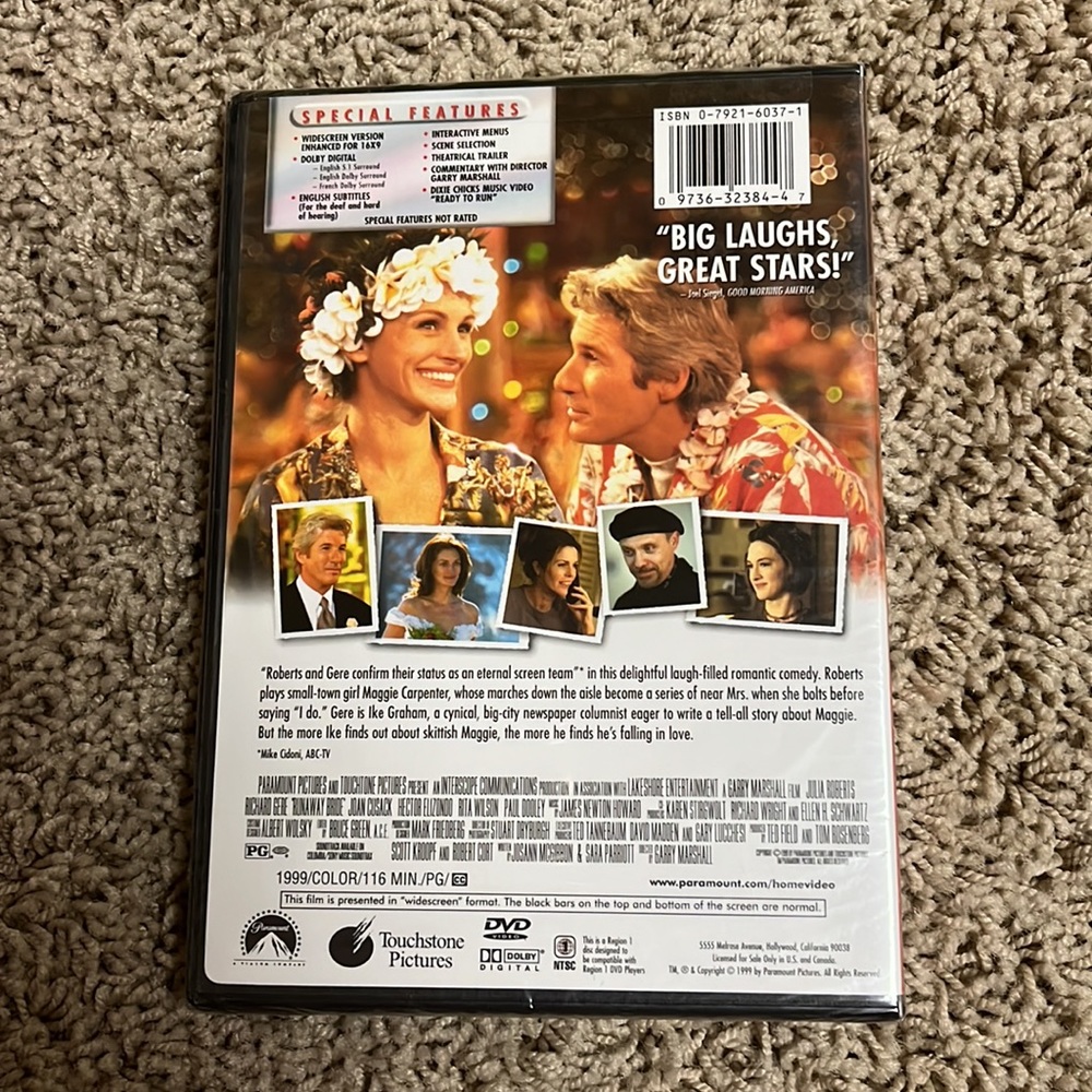 Runaway Bride DVD - Picture 2 of 6
